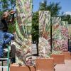 Sustainable Gardens, Art in Action, Fort Collins Colorado Public Art, Downtown Development Authority by Fort Collins, Colorado Artist Lisa Cameron Russell of Lisa J Cameron Artworks LLC
