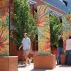 Sustainable Gardens, Art in Action, Fort Collins Colorado Public Art, Downtown Development Authority by Fort Collins, Colorado Artist Lisa Cameron Russell of Lisa J Cameron Artworks LLC